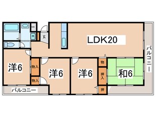 グランド－ル藤の物件間取画像